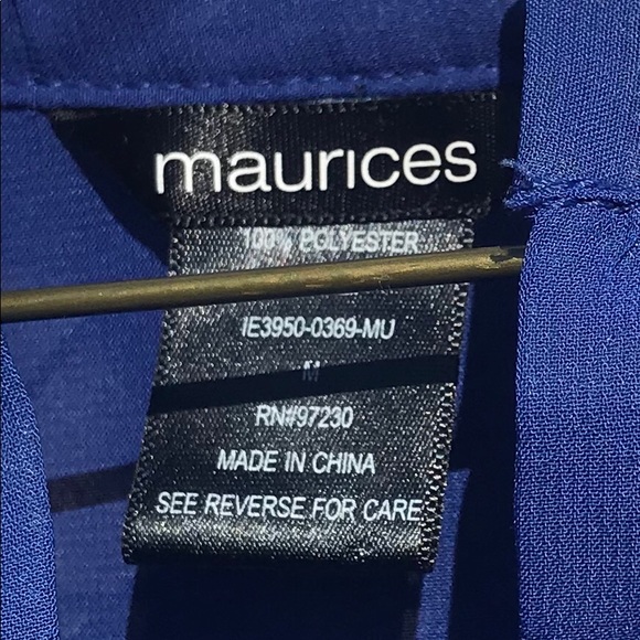 John Paul Richard blazer and Maurice’s top - Picture 6 of 8